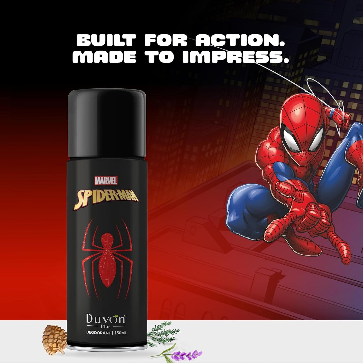 Duvon Plus Marvel Spiderman Kids Bath Gift Set