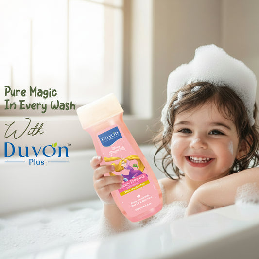 Duvon Plus Disney Princess Rapunzel Shower Gel for Kids 250ml