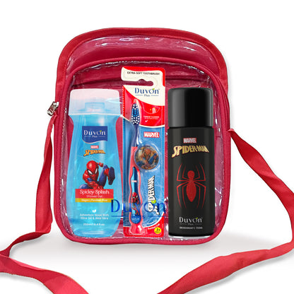 Duvon Plus Marvel Spiderman Kids Bath Gift Set