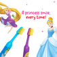 Duvon Plus x Disney Princess Toothbrush Set | Tangled and Cinderella | 2 Brushes + 2 Hair Pins Free