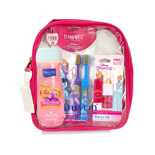 Duvon Plus Disney Princess Kids Bath & Oral Care Gift Set
