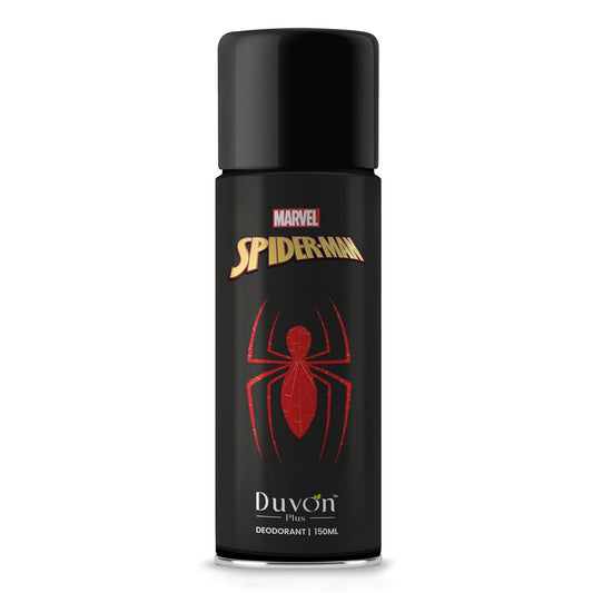 Duvon Plus Marvel Spiderman Deodorant – Woody & Herbal Freshness, 150 ML