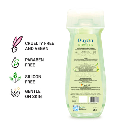 Duvon Plus Aloe Vera & Mint Shower Gel 250ml