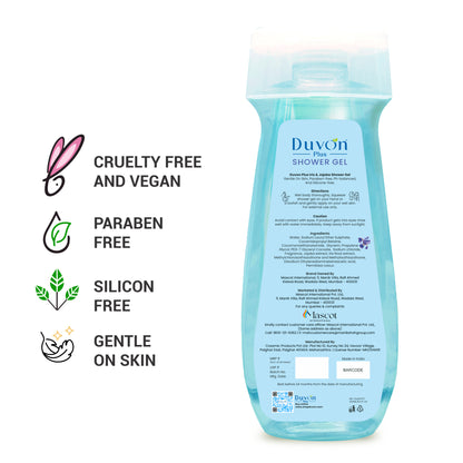 Duvon Plus Iris & Jojoba Shower Gel 250ml