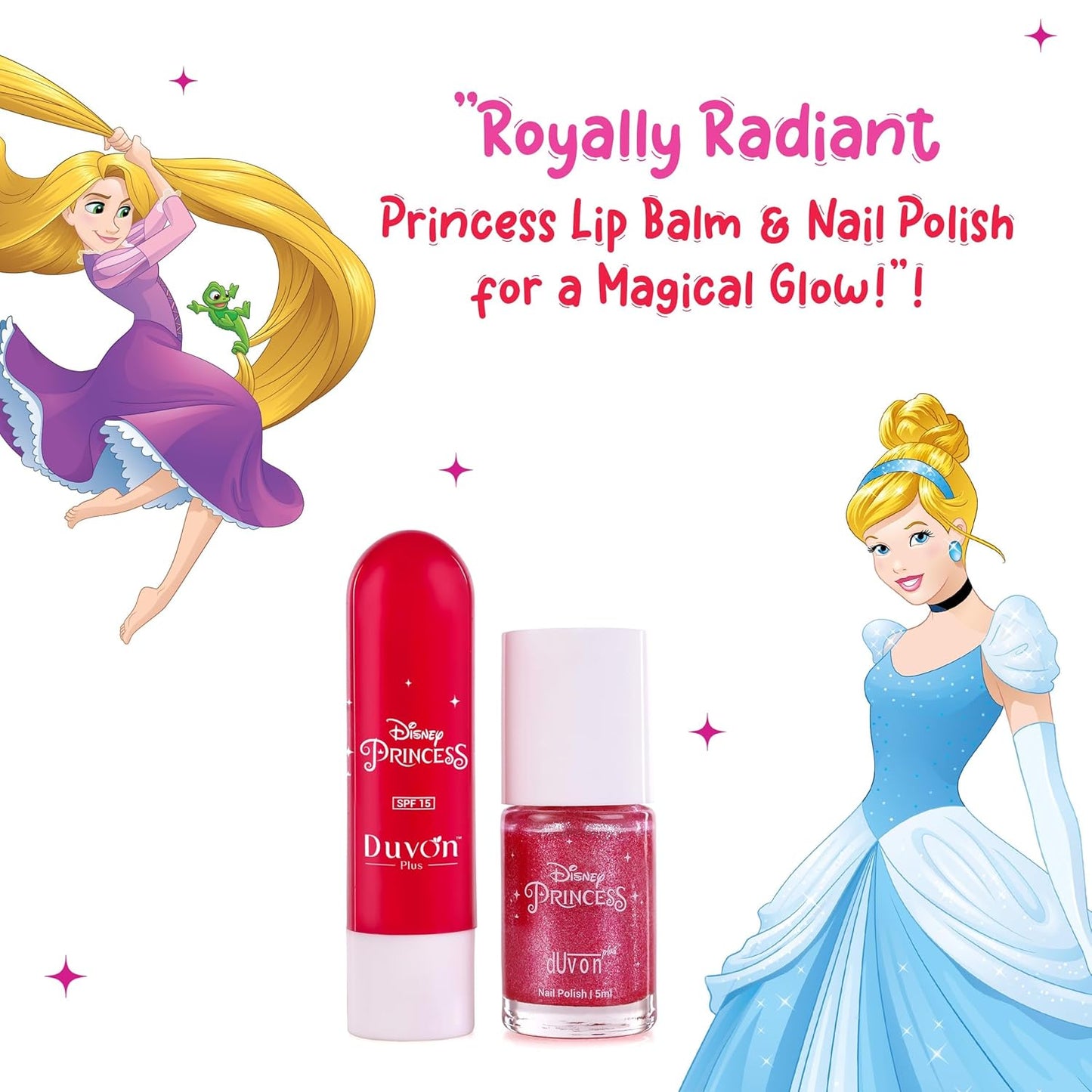 Duvon Plus Disney Princess Kids Bath & Oral Care Gift Set