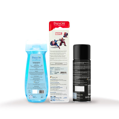 Duvon Plus Marvel Spiderman Kids Bath Gift Set