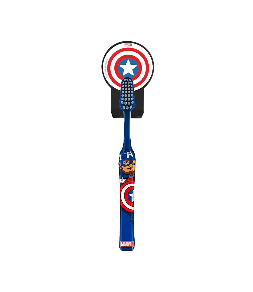 Duvon Marvel Captain America Kids Toothbrush