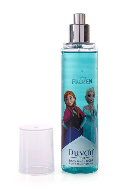 Duvon Plus Disney Frozen Body Mist | Icy Fresh Scent (120ml)