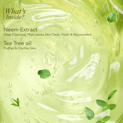 Duvon Plus Neem & Tea Tree Shower Gel - 250ml