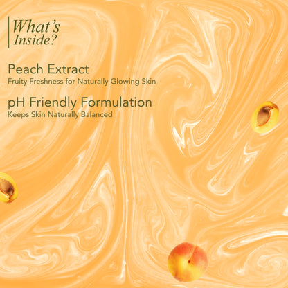 Duvon Plus Peach Silk Body Wash 250ml