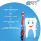 Duvon Plus Marvel Avenger Series Toothbrush - Spiderman and Hulk (Pair of 2) (Pack of 4)