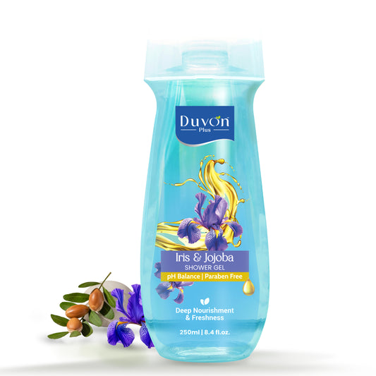 Duvon Plus Iris & Jojoba Shower Gel 250ml
