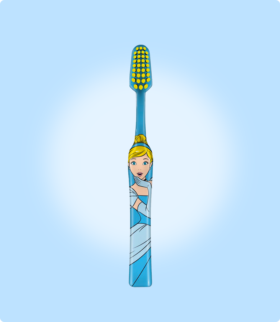 Duvon Disney Cinderalla Kids Toothbrush