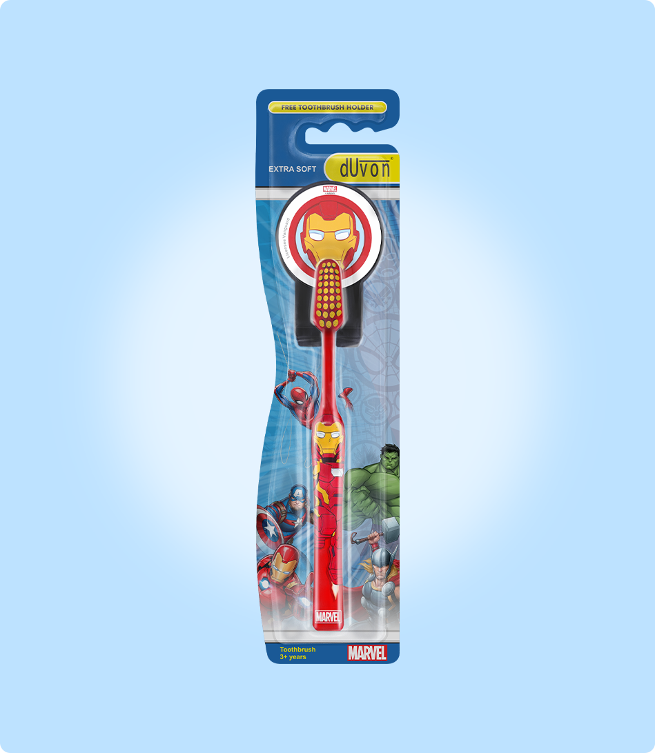 Duvon Marvel Iron Man Kids Toothbrush