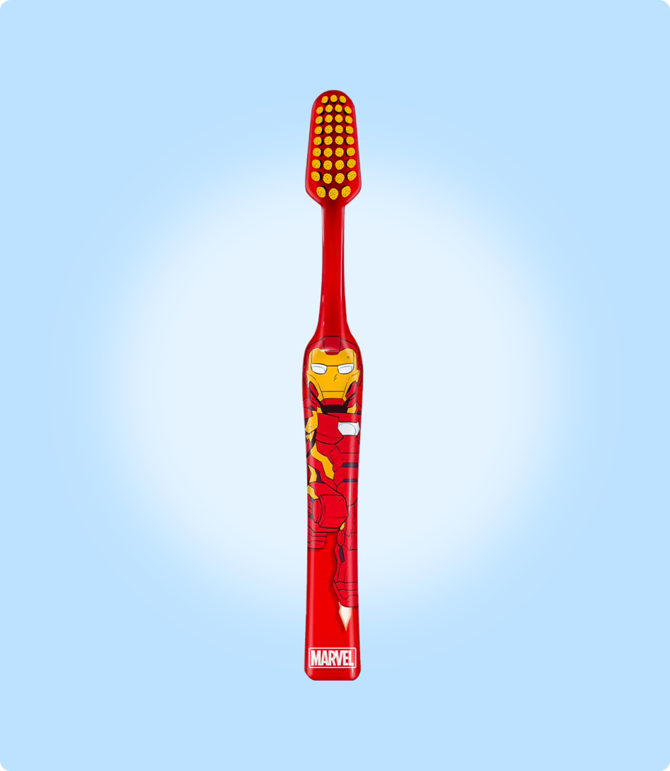 Duvon Marvel Iron Man Kids Toothbrush