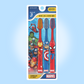 Duvon Marvel Superheroes Pack of 3 Toothbrushes